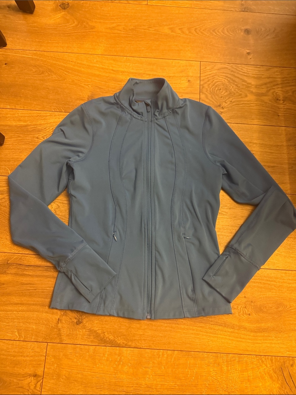 Women's blue danskin Zip-Front Active Jacket